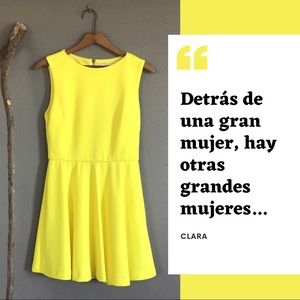 Beautiful yellow dress